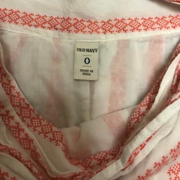 🎀OLD NAVY🎀CROSS-STITCH PRINTED MININSKIRT🎀 - Picture 2 of 6